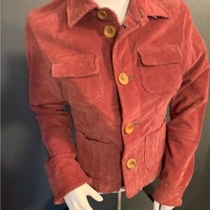 Women's Corduroy Button Up Jacket